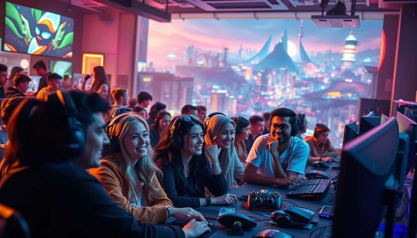 comunidade de jogos online