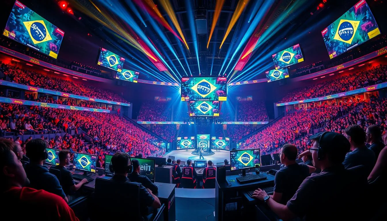 professional gaming Brasil