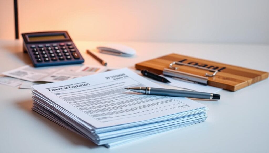 financial needs for loan application