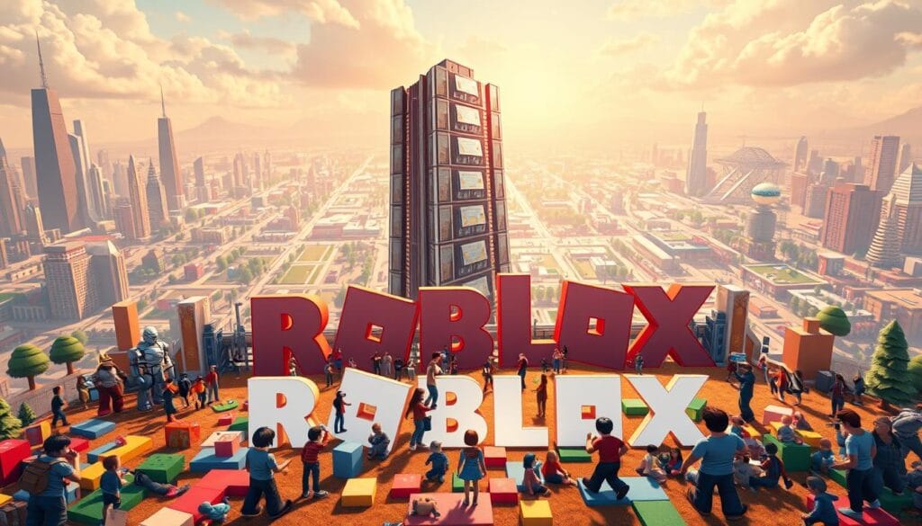 o que é Roblox - plataforma de jogos