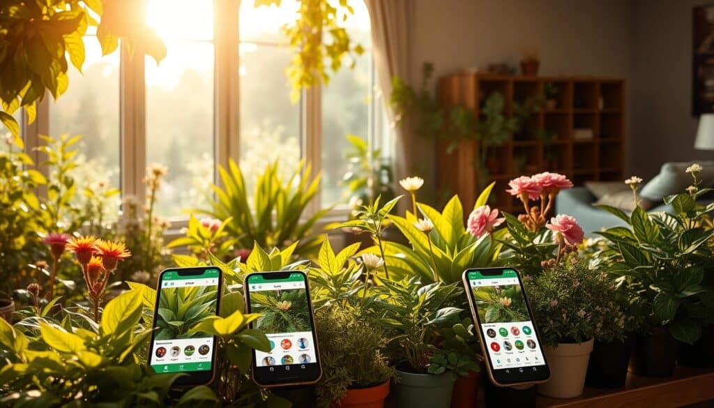 aplicativos de plantas