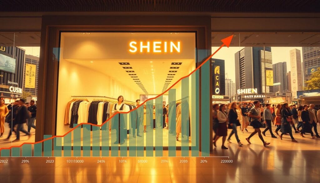 crescimento da SHEIN