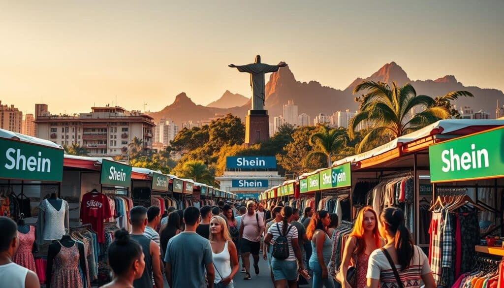 presença da Shein no Brasil