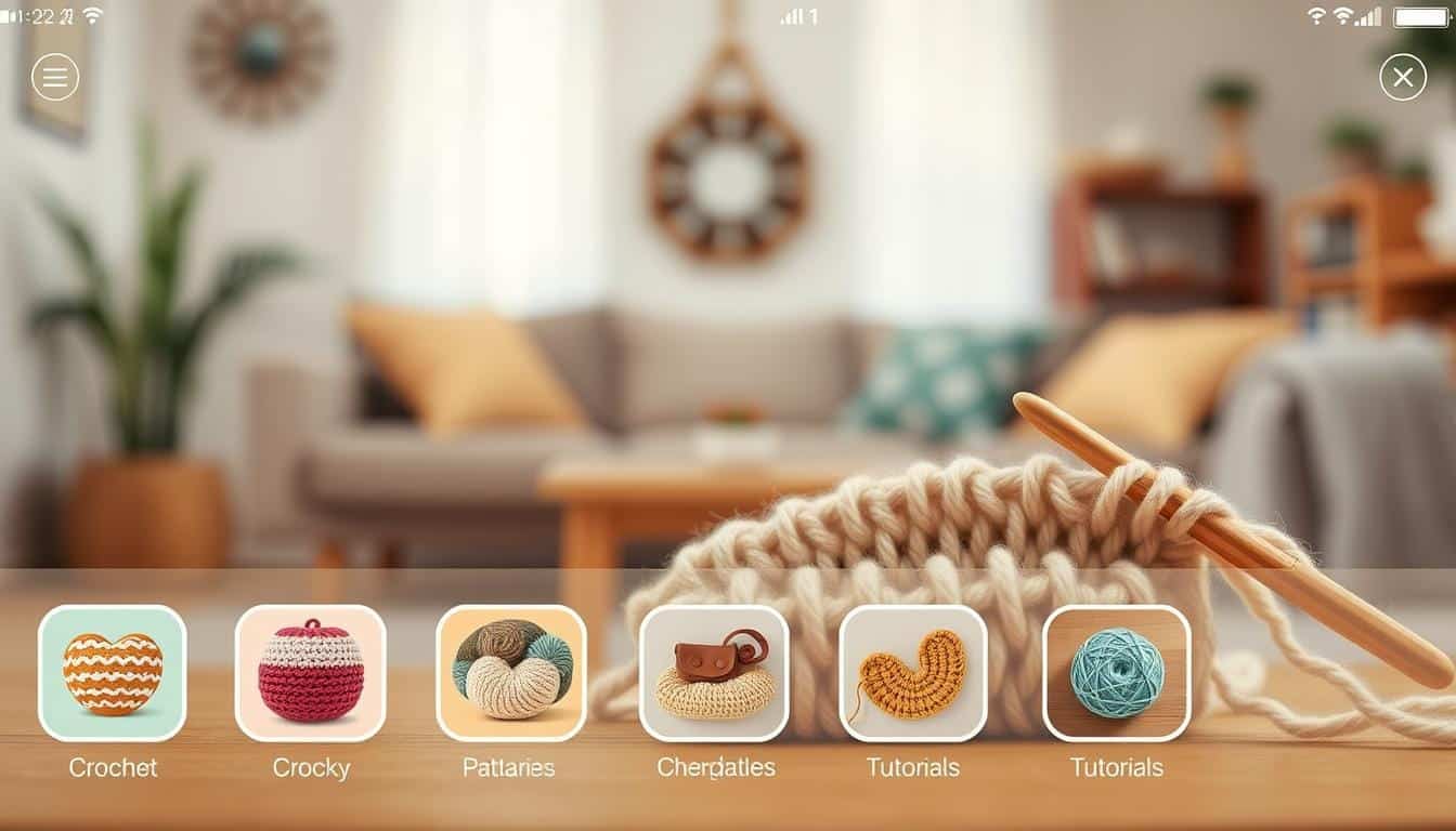 app crochê