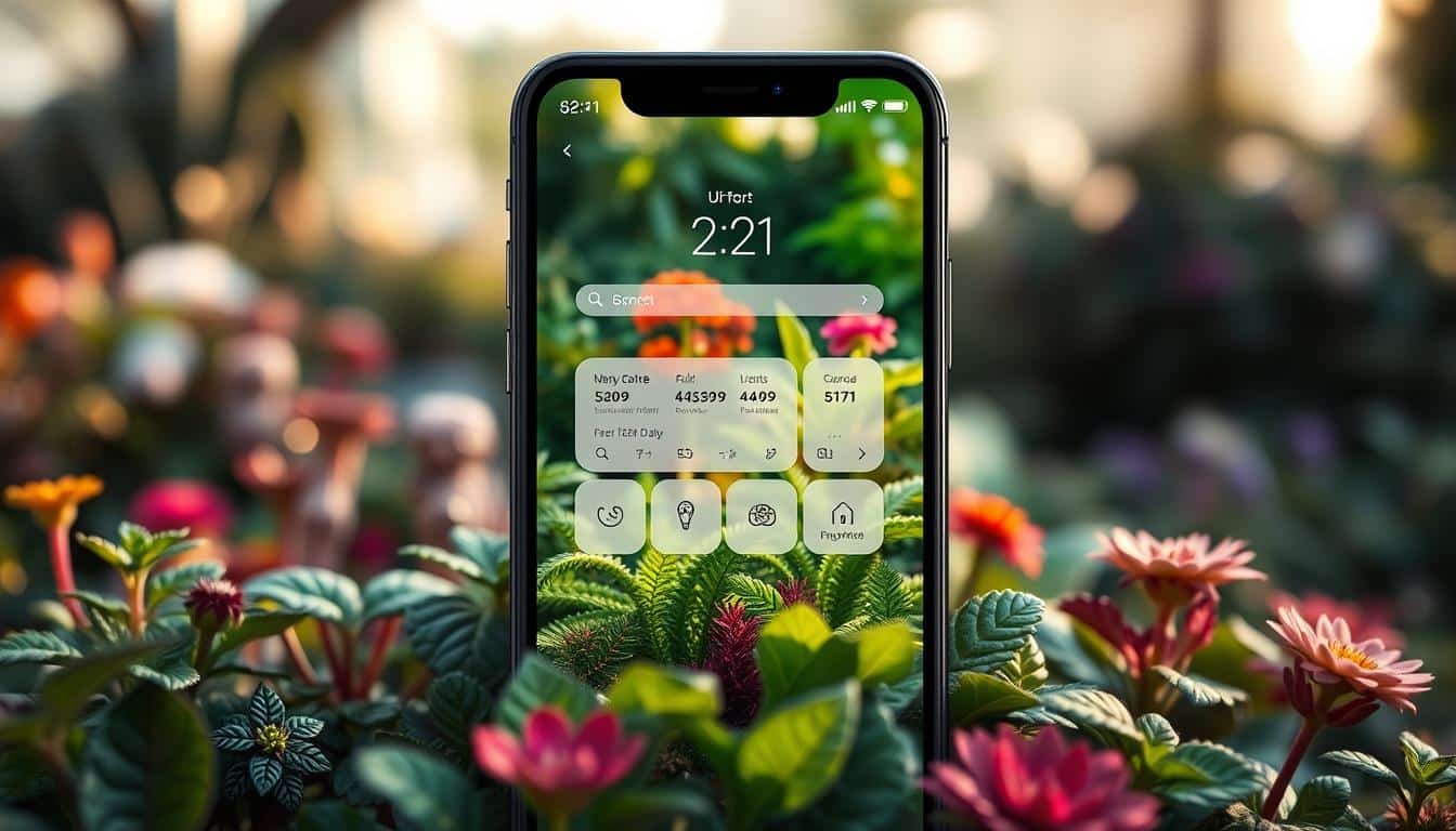 app de planta para jardinagem digital