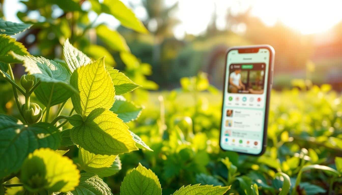 app planta jardinagem digital