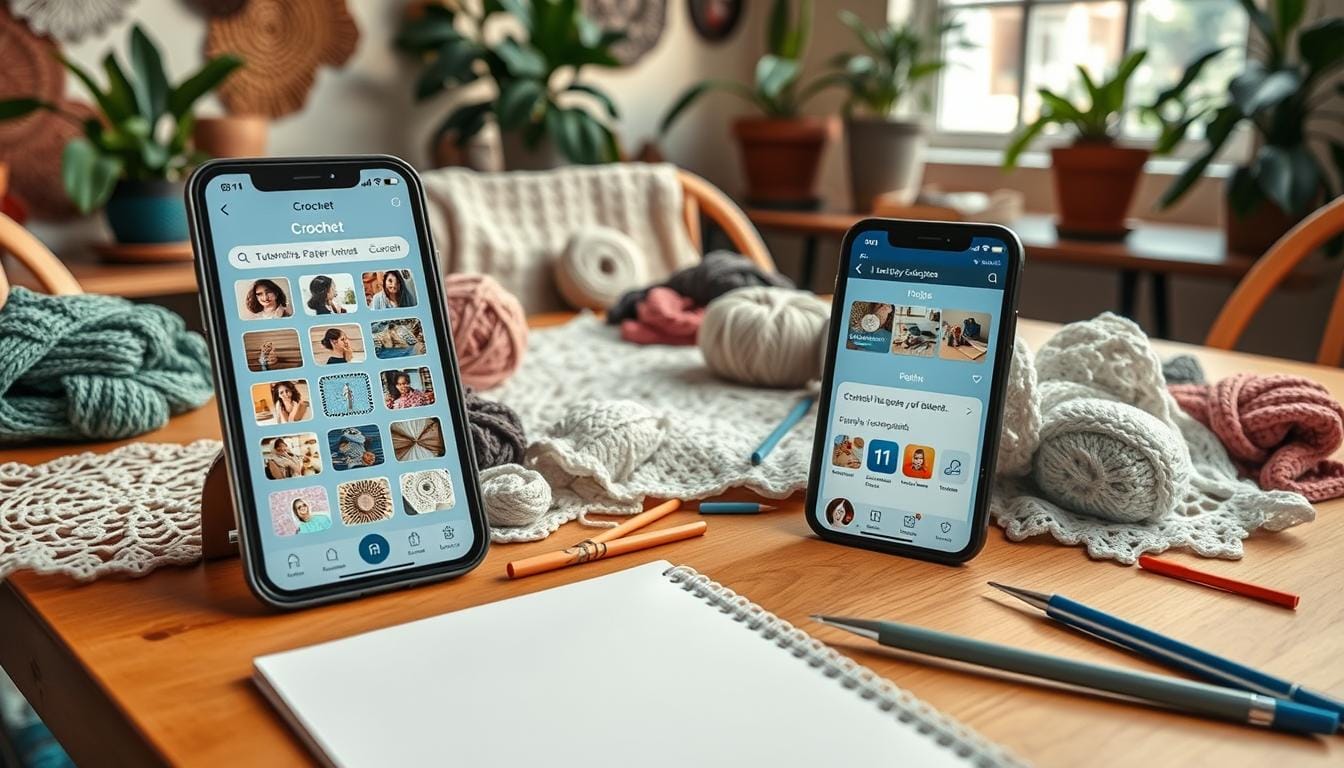 apps de crochê