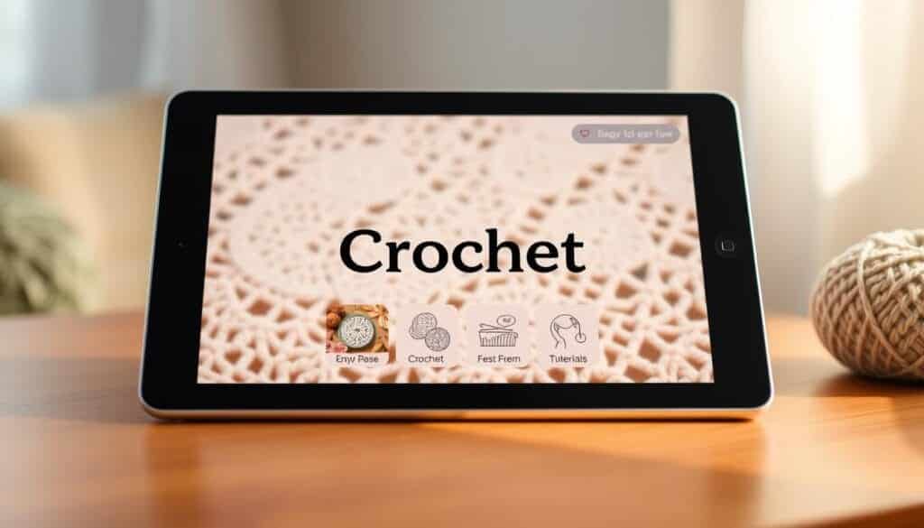 definição app crochê