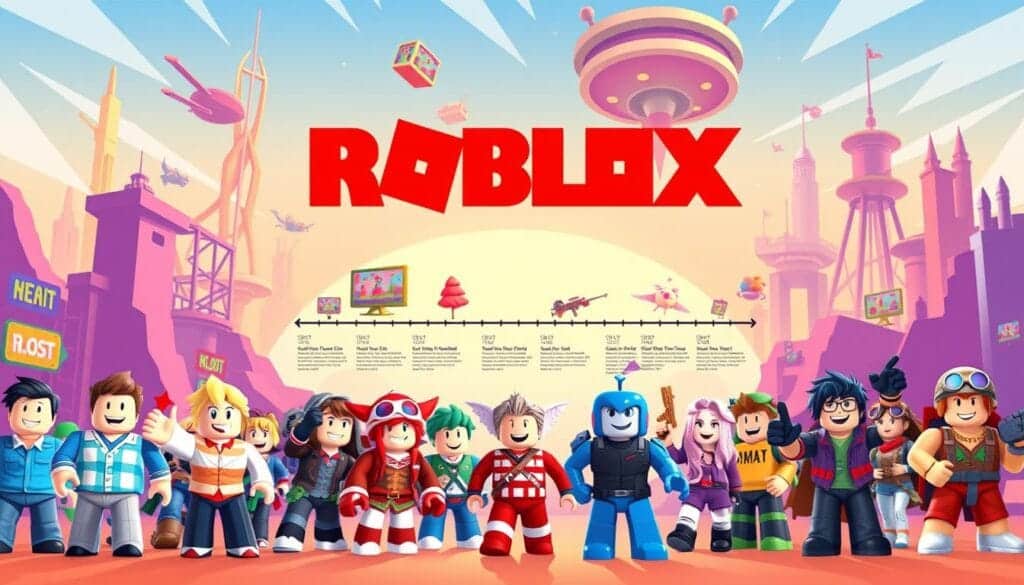 história do Roblox