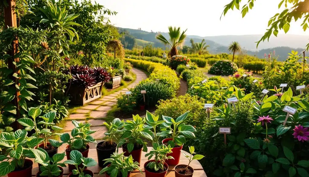 identificação de plantas