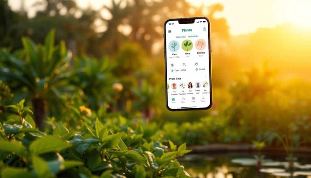 introdução ao app Planta
