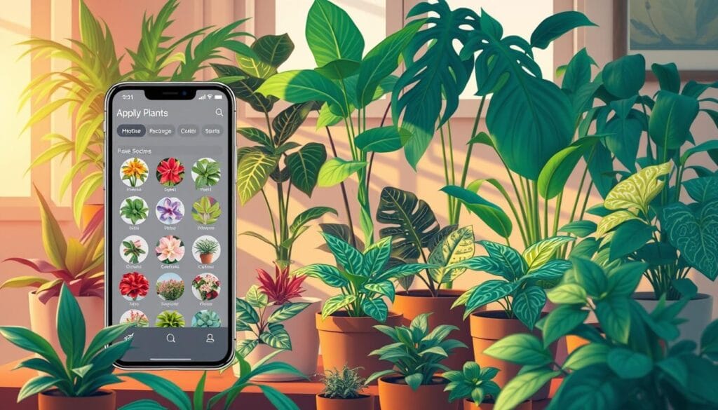 o que é app de planta