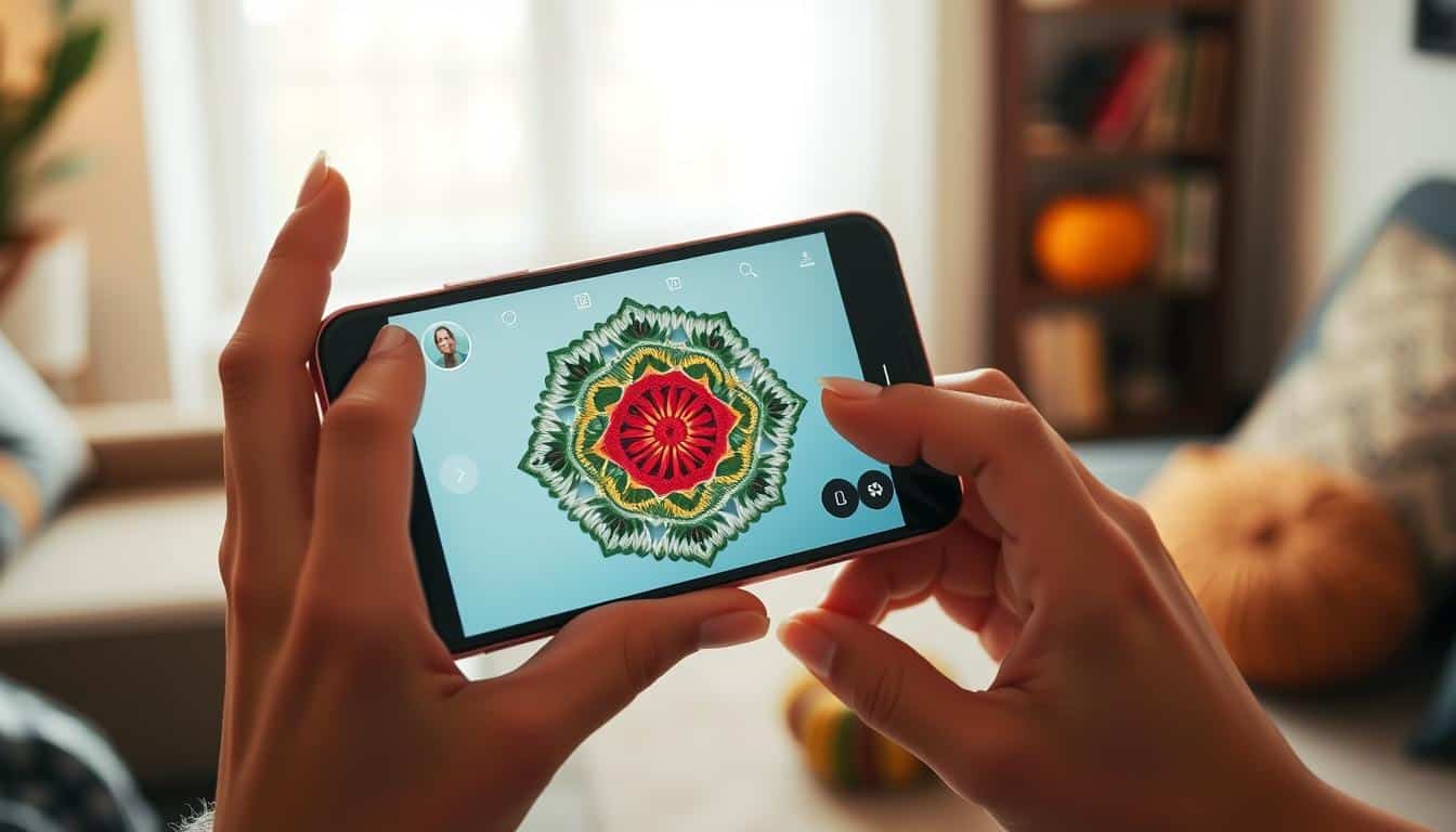 app crochê