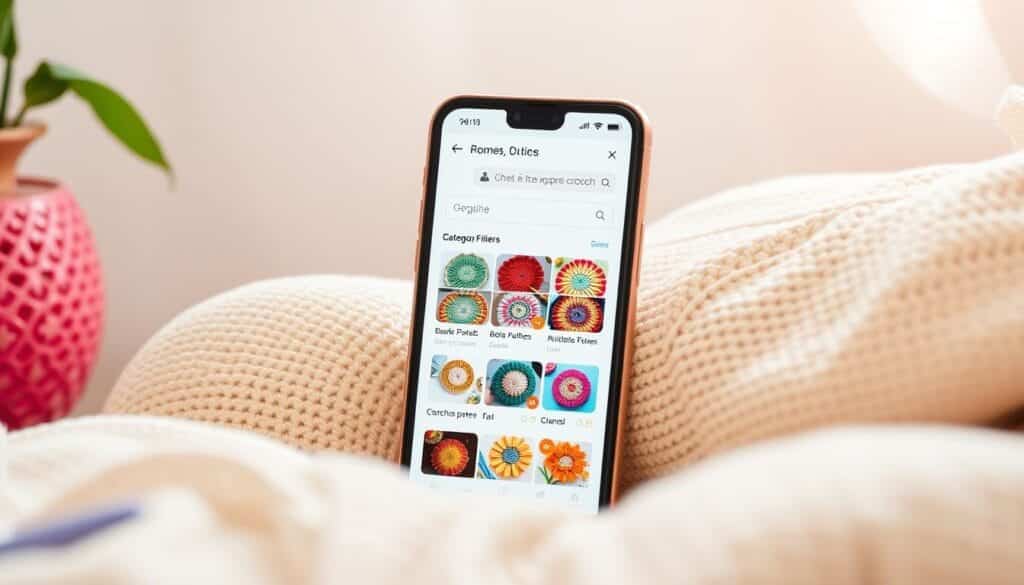 definição do app crochê