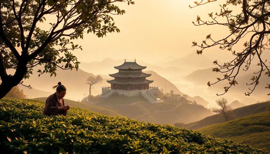 história do chá história do chá