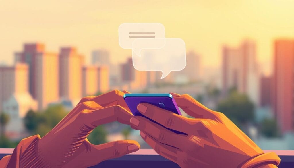 importância da comunicação por mensagem