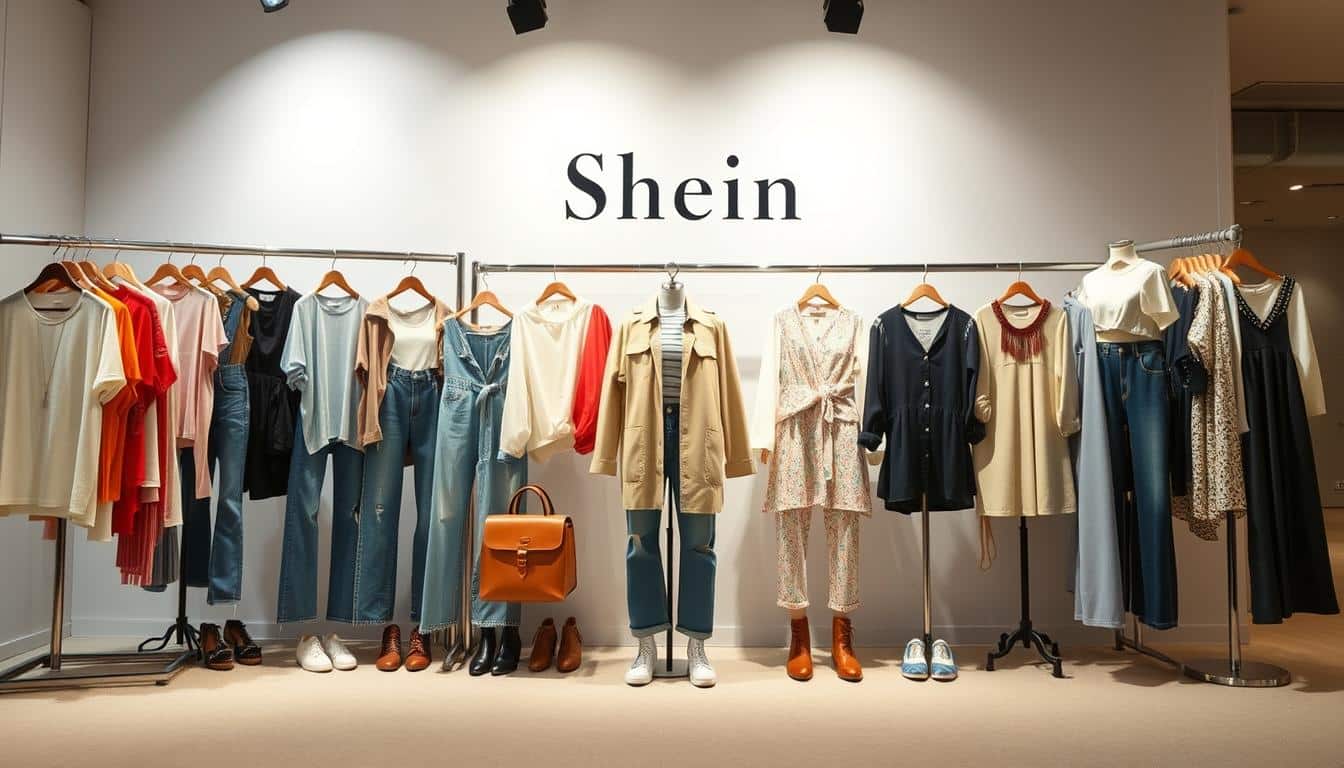 categorias de roupas Shein