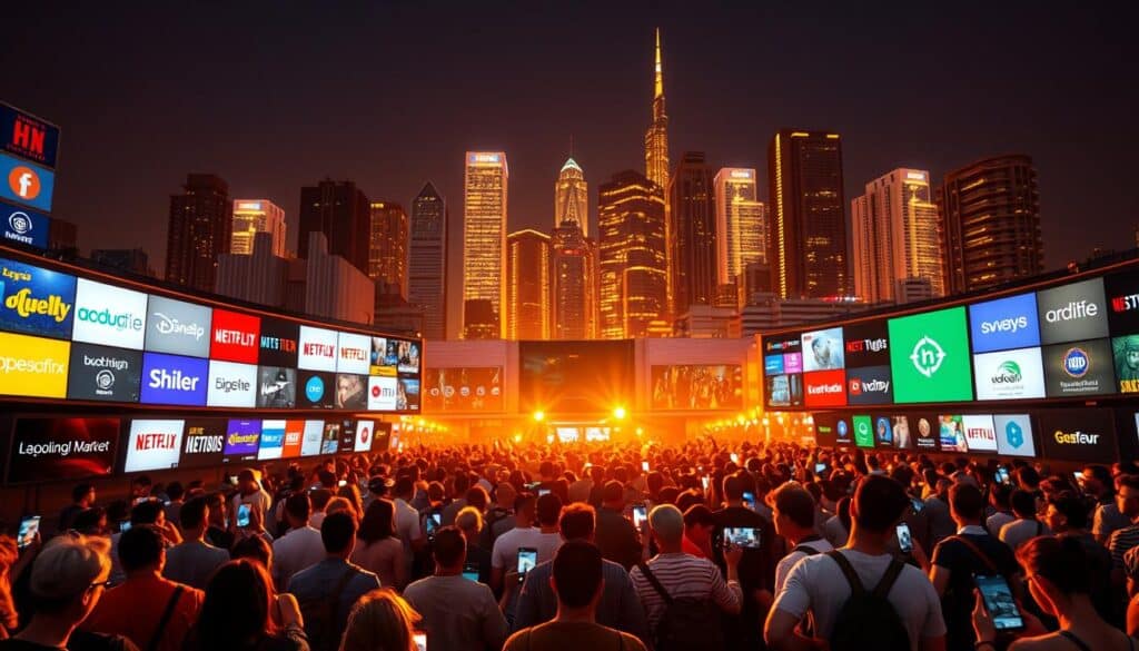 mercado de streaming Brasil 2025