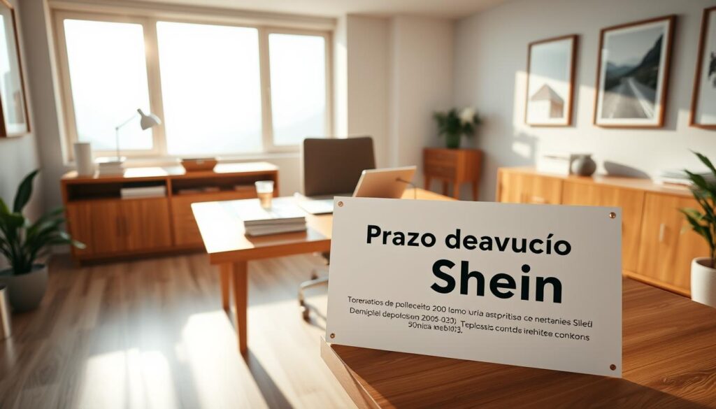 prazo devolução Shein