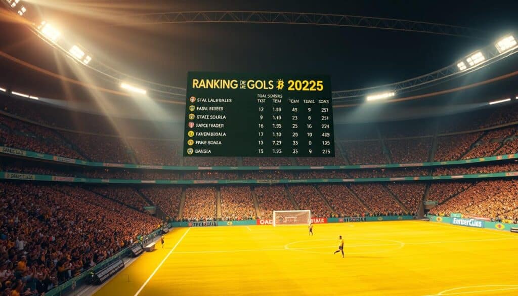 ranking de gols 2025